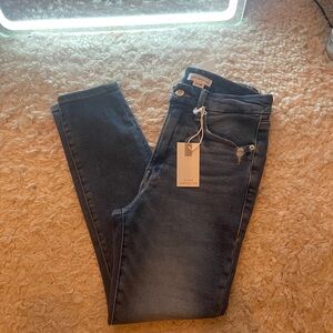 Good American Good Waist Skinny Cropped Jeans